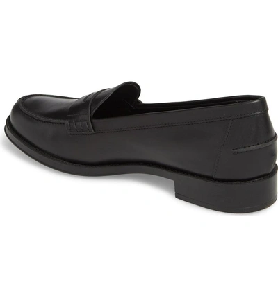 Shop Tod's Penny Loafer In Black