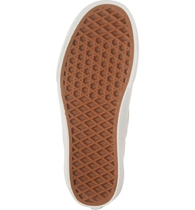 Shop Vans Platform Slip-on Sneaker In Turtledove/ Blanc De Blanc