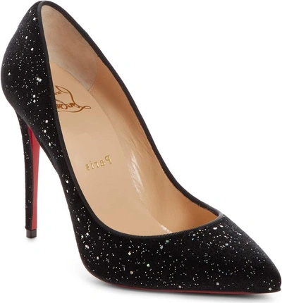 Shop Christian Louboutin Pigalle Follies Pointy Toe Pump In Black