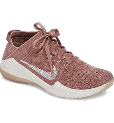 Shop Nike Air Zoom Fearless Flyknit 2 Lm Training Shoe In Smokey Mauve/ Silver/ Grey