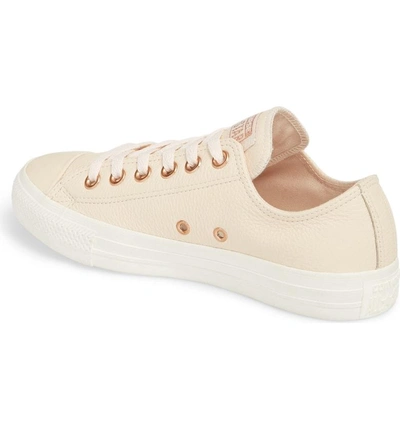 Shop Converse Chuck Taylor All Star Seasonal Ox Low Top Sneaker In Pastel Rose Leather