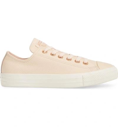 Converse Chuck Taylor All Star Seasonal Ox Low Top Sneaker In Pastel Rose  Leather | ModeSens