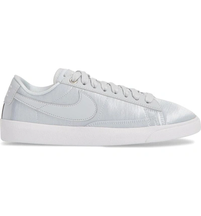 Shop Nike Blazer Low Top Sneaker Se In Pure Platinum/ White