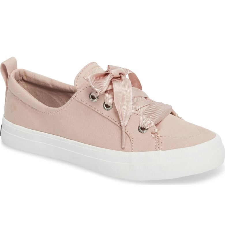 sperry satin lace sneaker