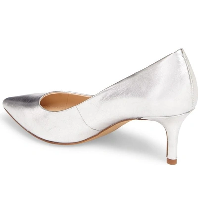Shop Vince Camuto Kemira Pointy Toe Pump In Ice