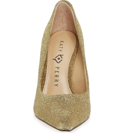 Shop Katy Perry The Sissy Pump In Gold