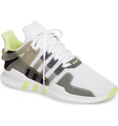 Shop Adidas Originals Eqt Support Adv Sneaker In White/ Grey