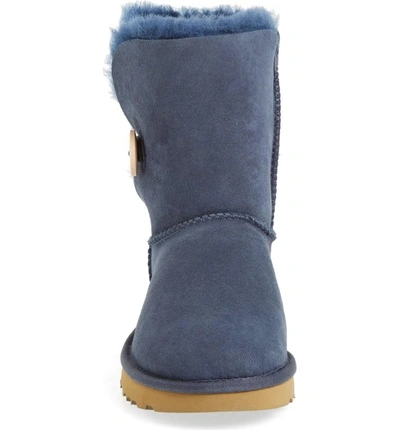 Shop Ugg Bailey Button Ii Boot In Navy Suede