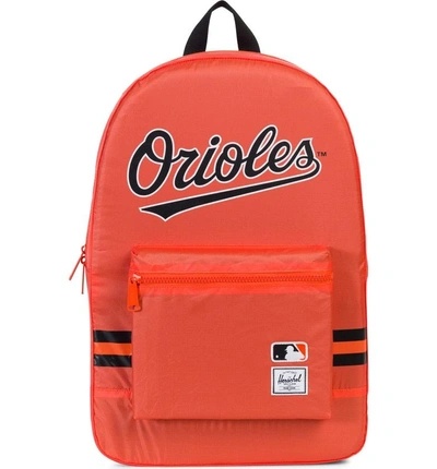 Shop Herschel Supply Co Packable - Mlb American League Backpack - Grey In Baltimore Orioles