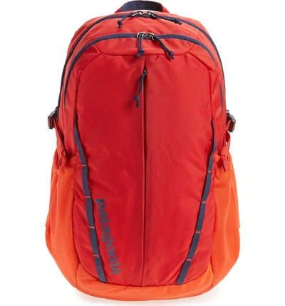 Shop Patagonia 28l Refugio Backpack - Red In Paintbrush Red