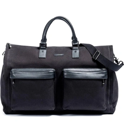 Shop Hook + Albert Twill Duffle Bag In Black