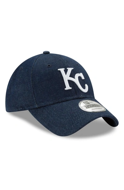 Shop New Era X Levi's Mlb17 Denim Baseball Cap - Black In Kansas City Royals