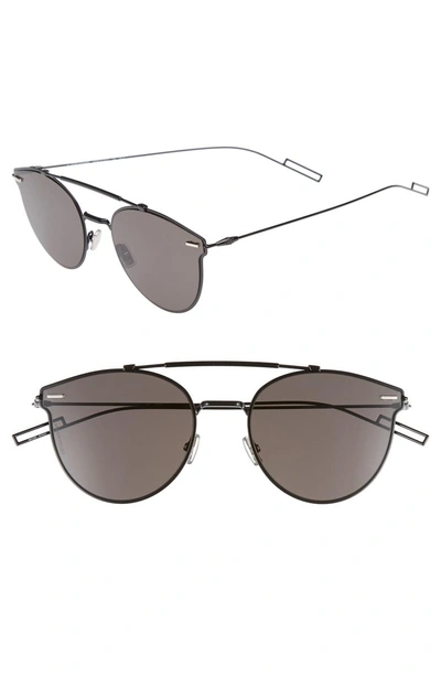 Shop Dior Pressure 57mm Sunglasses - Black