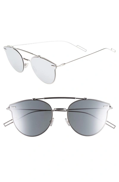 Shop Dior Pressure 57mm Sunglasses - Palladium