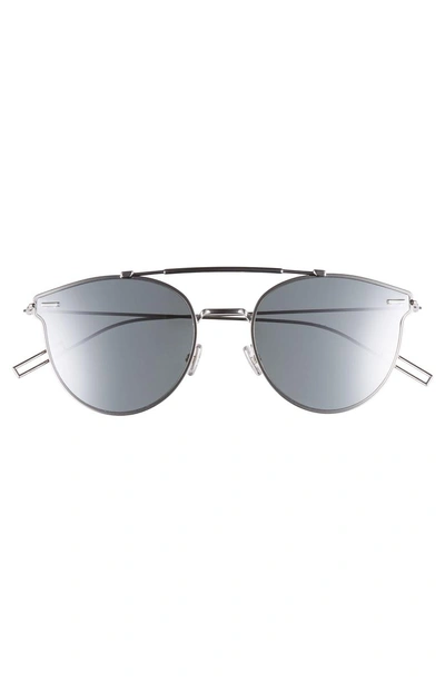Shop Dior Pressure 57mm Sunglasses - Palladium