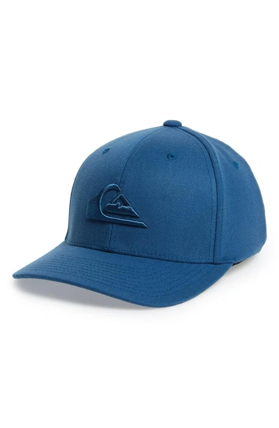 Shop Quiksilver Mountain & Wave Baseball Cap In Real Teal