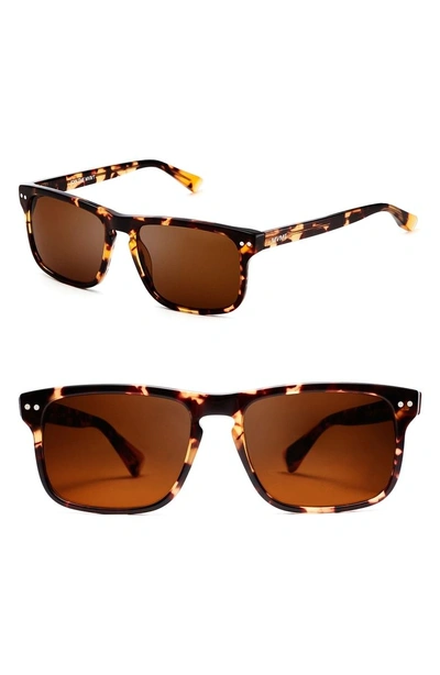 Shop Mvmt Reveler 57mm Sunglasses - Amber Tortoise