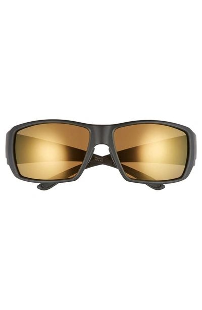 Shop Smith Guide's Choice 62mm Chromapop(tm) Sport Sunglasses - Matte Black/ Bronze Mirror