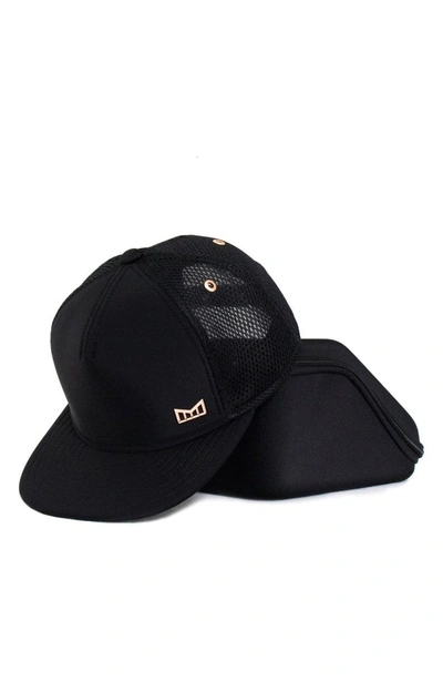 Shop Melin 'the Majesty' Mesh Back Snapback Hat - Black