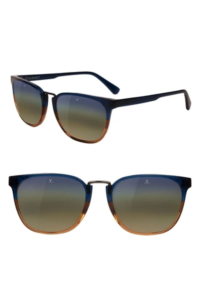 Shop Vuarnet Cable Car 54mm Sunglasses - Gradient Blue / Gradient Brown