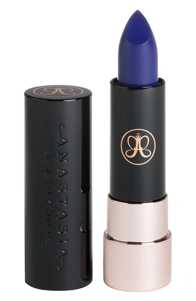 Shop Anastasia Beverly Hills Matte Lipstick In Cobalt