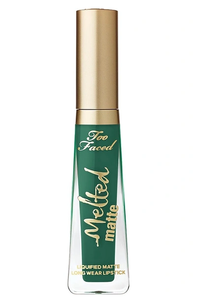 Shop Too Faced Melted Matte Liquid Lipstick In Wicked