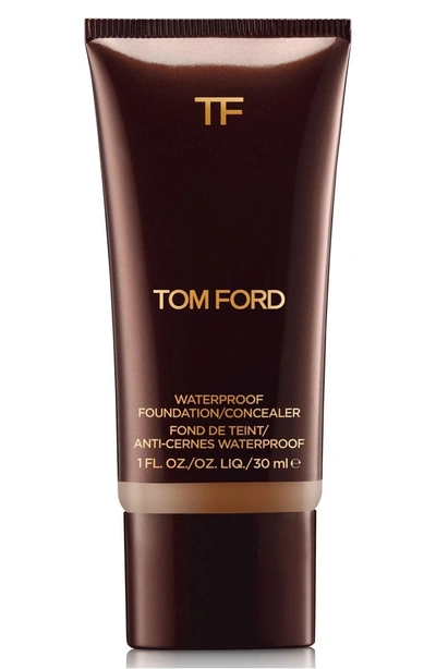 Shop Tom Ford Waterproof Foundation & Concealer In 10.0 Chestnut