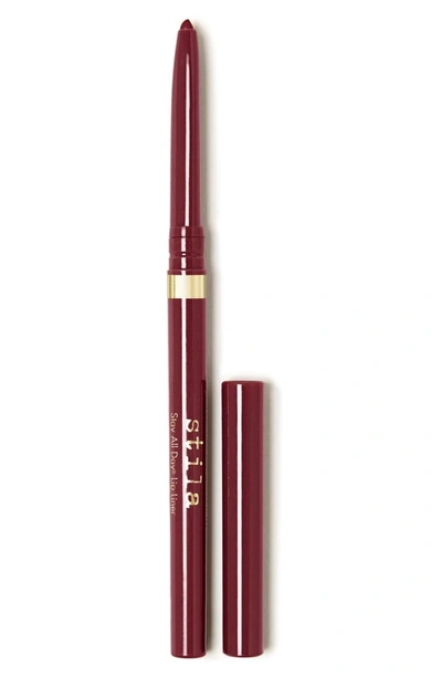 Shop Stila Stay All Day Lip Liner In Cabernet