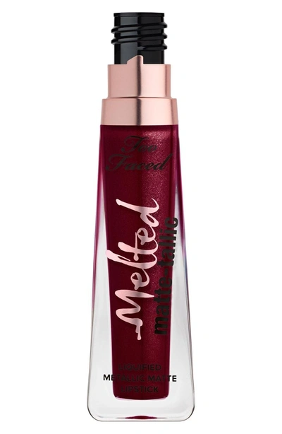 Shop Too Faced Melted Matte-tallics Liquid Lipstick In I Wanna Rock With You