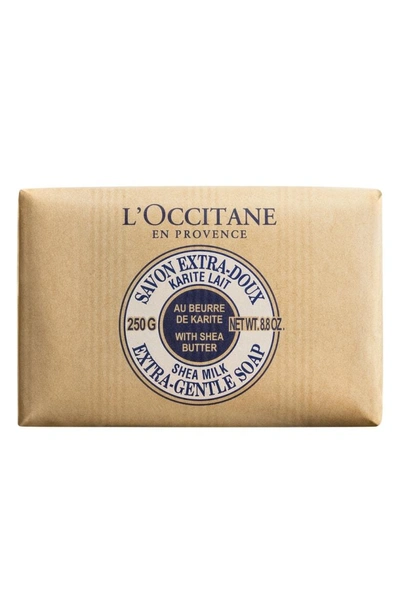 Shop L'occitane Milk Shea Butter Extra Gentle Soap
