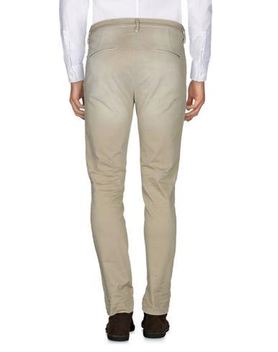 Shop Aglini Casual Pants In Sand