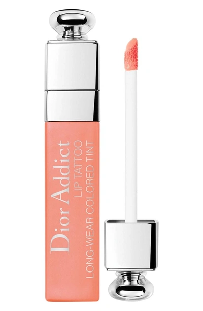 Shop Dior Addict Lip Tattoo Color Juice Long-wearing Color Tint - 341 Litchi