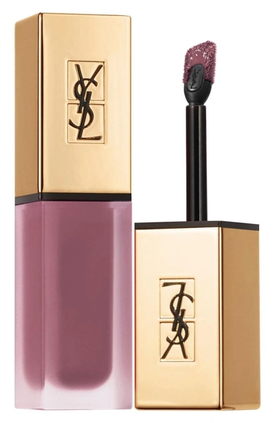 Shop Saint Laurent Tatouage Couture Liquid Matte Lip Stain In 26 Neutral Underground