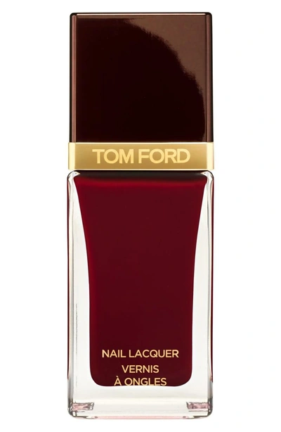 Shop Tom Ford Nail Lacquer In Bordeaux Lust