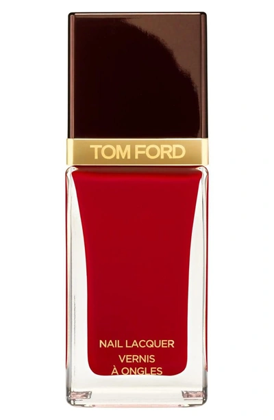 Shop Tom Ford Nail Lacquer In Carnal Red