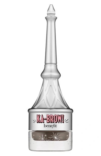 Shop Benefit Cosmetics Benefit Ka-brow! Cream-gel Eyebrow Color & Brush, 0.1 oz In 04.5 Medium Dark Brown