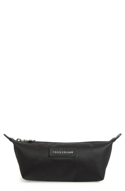 Shop Longchamp 'neo' Nylon Cosmetics Bag In Black