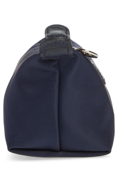 Shop Longchamp 'neo' Nylon Cosmetics Bag In New Navy