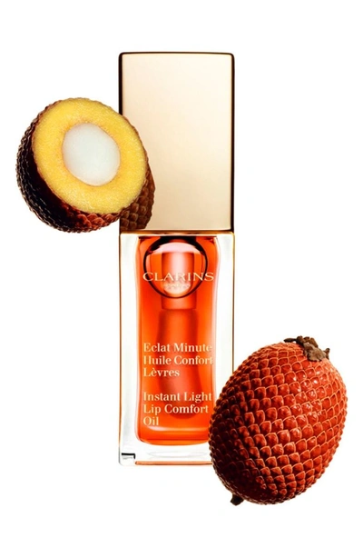 Shop Clarins Lip Comfort Oil In 05 Tangerine