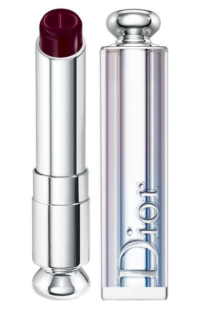 Shop Dior 'addict' Hydra-gel Core Mirror Shine Lipstick - 987 Black Tie