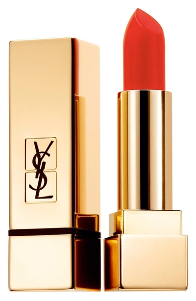 Shop Saint Laurent Rouge Pur Couture The Mats Lipstick - 213 Orange Seventies