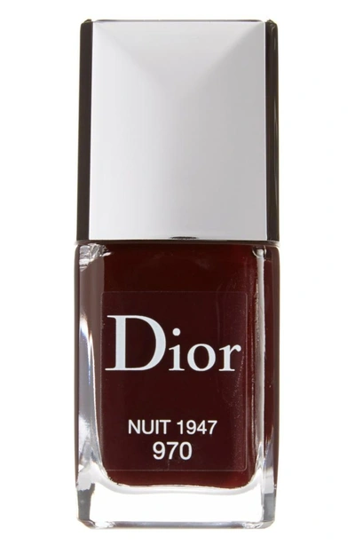 Shop Dior Vernis Gel Shine & Long Wear Nail Lacquer - 970 Nuit 1947