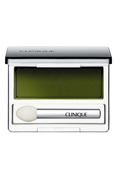 Shop Clinique All About Shadow(tm) Single Shimmer Eyeshadow - Black Jade