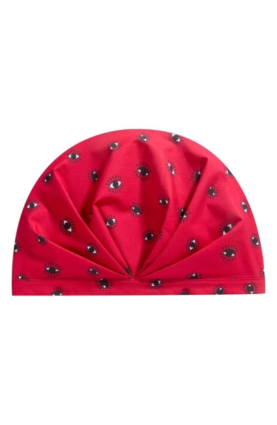 Shop Shhhowercap The Ajax Shower Cap In Red