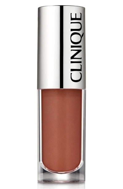 Shop Clinique Pop Splash Lip Gloss In Latte