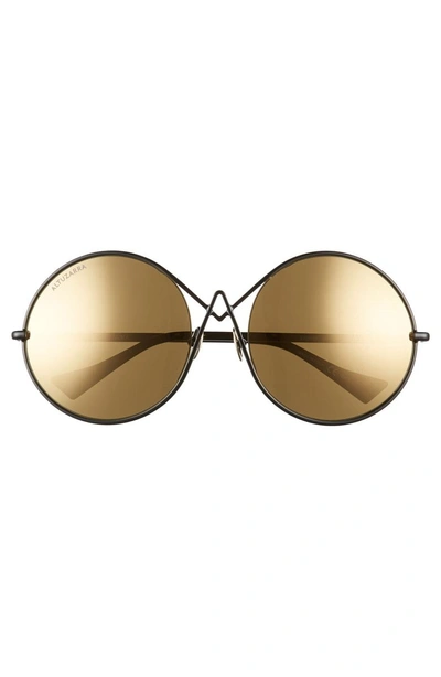 Shop Altuzarra 60mm Round Sunglasses - Black
