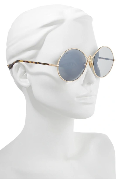 Shop Altuzarra 60mm Round Sunglasses - Gold