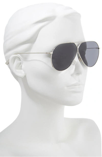 Shop Dior 65mm Aviator Sunglasses - Light Gold