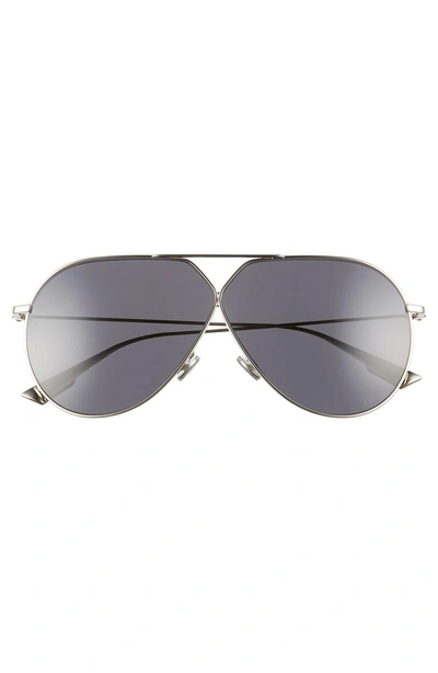 Shop Dior 65mm Aviator Sunglasses - Light Gold