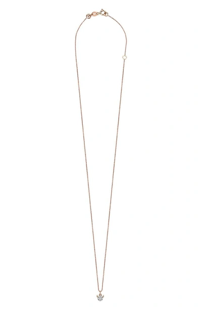 Shop Kismet By Milka Diamond Star Zodiac Sign Necklace In Rose Gold/ Taurus